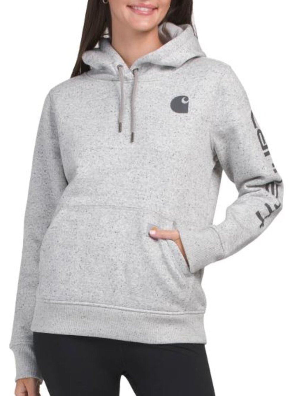 new Carhartt Women's Clarksburg Graphic Sleeve Hoodie 392sn